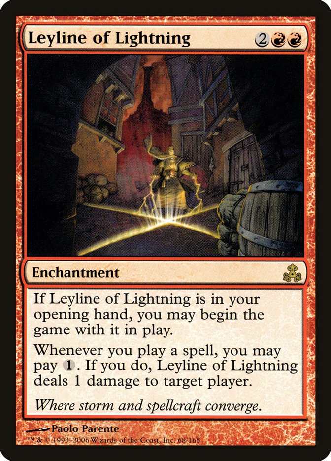 Leyline of Lightning [Guildpact] | Clutch Gaming