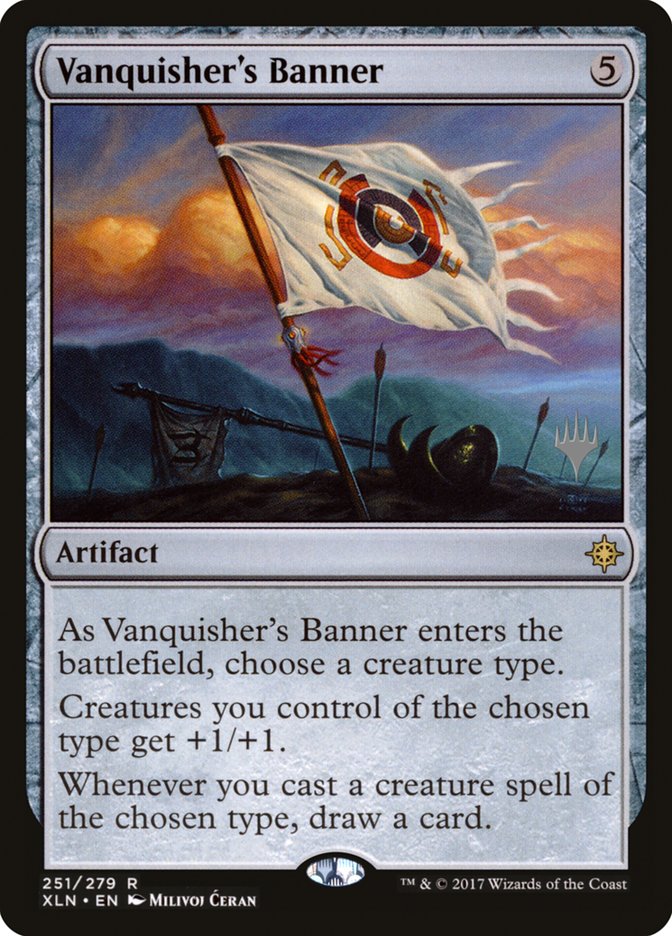 Vanquisher's Banner (Promo Pack) [Ixalan Promos] | Clutch Gaming