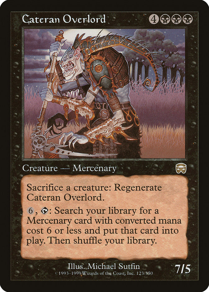 Cateran Overlord [Mercadian Masques] | Clutch Gaming