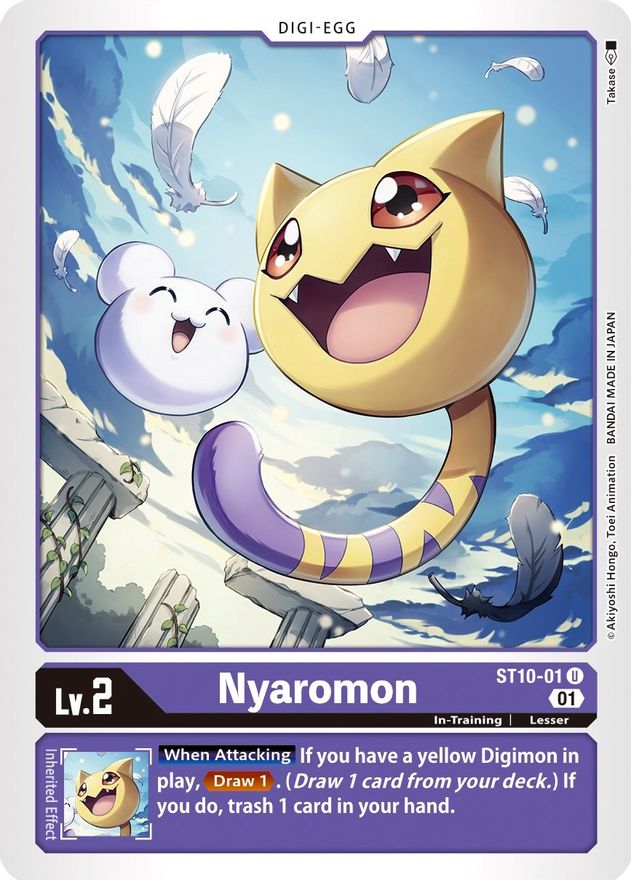 Nyaromon [ST10-01] [Starter Deck: Parallel World Tactician] | Clutch Gaming