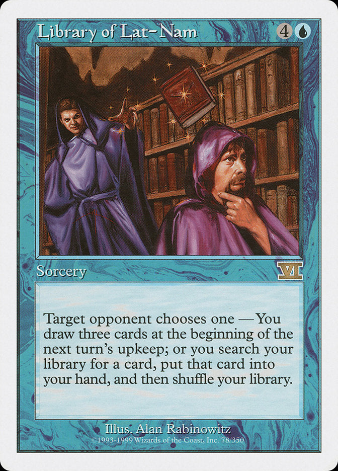 Library of Lat-Nam [Classic Sixth Edition] | Clutch Gaming