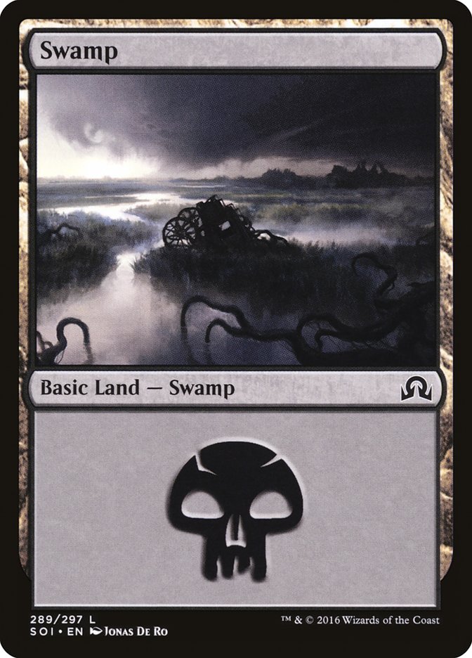 Swamp (289) [Shadows over Innistrad] | Clutch Gaming