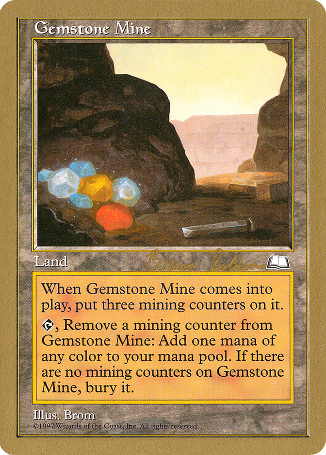 Gemstone Mine (Brian Selden) [World Championship Decks 1998] | Clutch Gaming