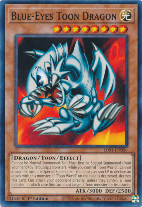 Blue-Eyes Toon Dragon [LDS1-EN056] Common | Clutch Gaming