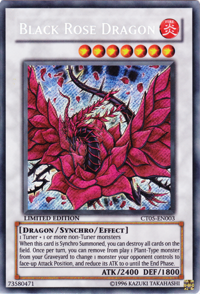 Black Rose Dragon [CT05-EN003] Secret Rare | Clutch Gaming