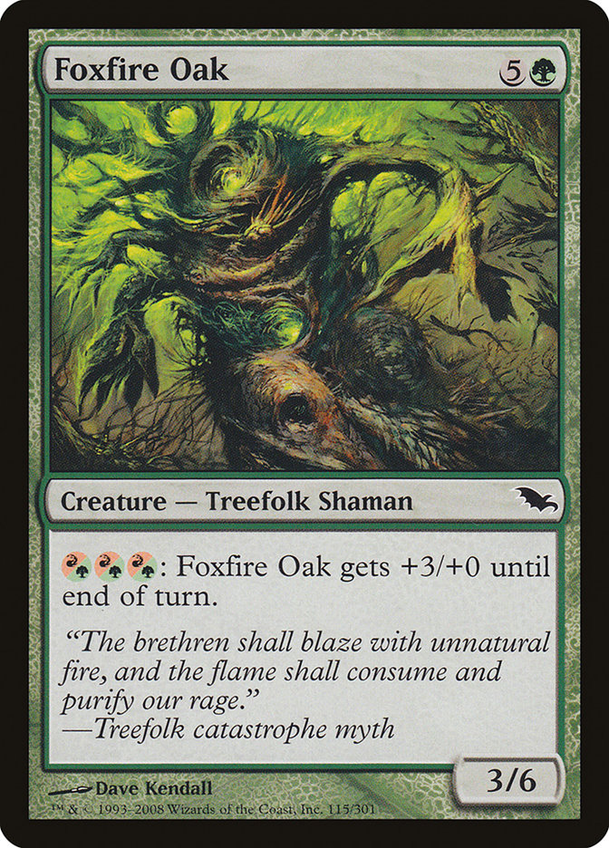 Foxfire Oak [Shadowmoor] | Clutch Gaming