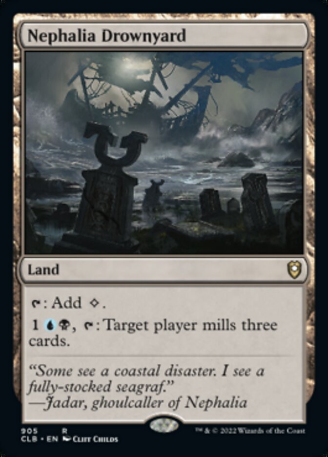 Nephalia Drownyard [Commander Legends: Battle for Baldur's Gate] | Clutch Gaming