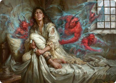 Eruth, Tormented Prophet Art Card [Innistrad: Crimson Vow Art Series] | Clutch Gaming