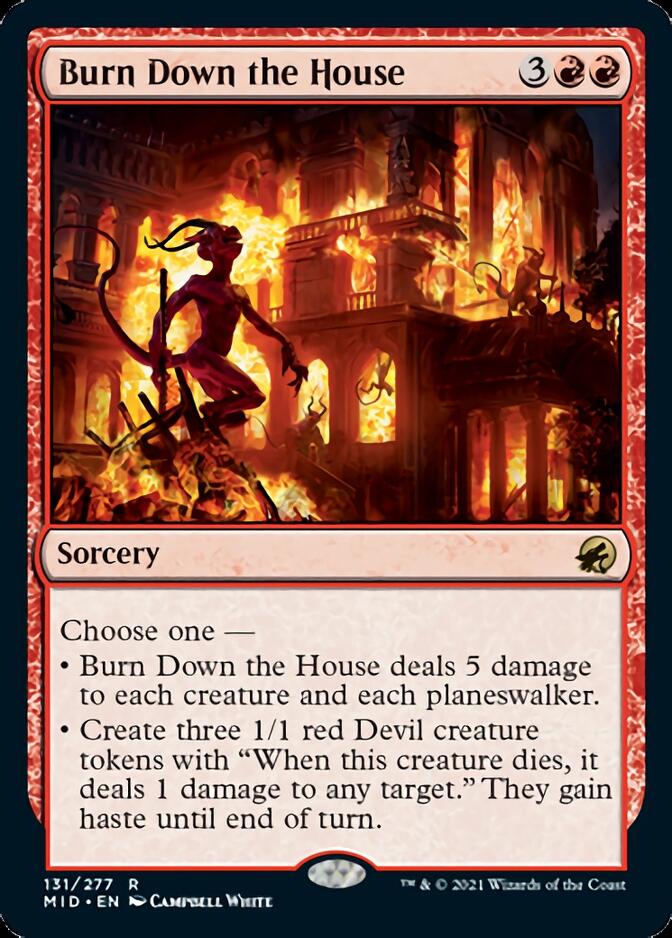 Burn Down the House [Innistrad: Midnight Hunt] | Clutch Gaming