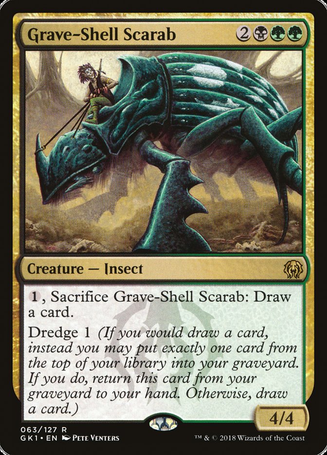 Grave-Shell Scarab [Guilds of Ravnica Guild Kit] | Clutch Gaming