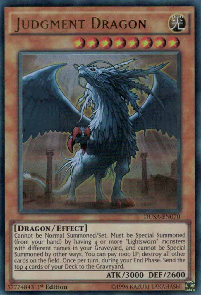 Judgment Dragon [DUSA-EN070] Ultra Rare | Clutch Gaming