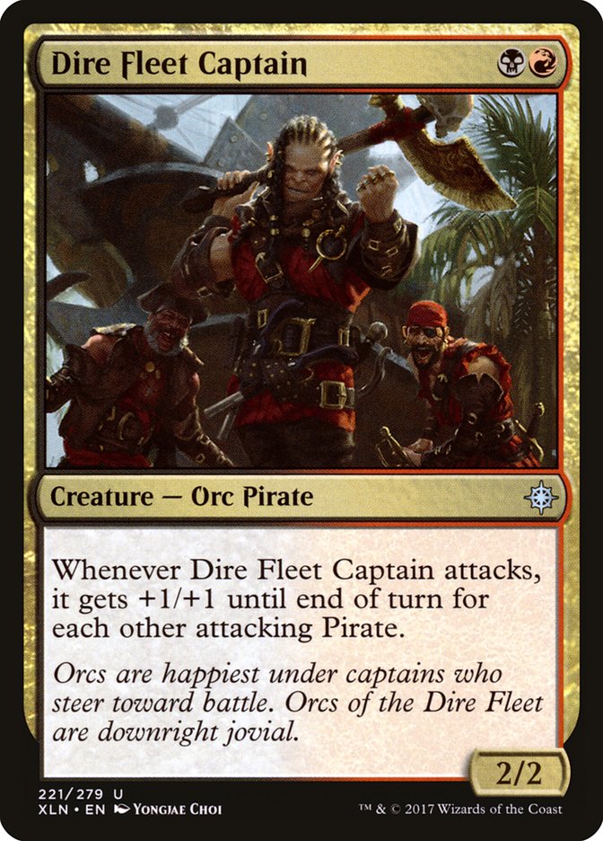 Dire Fleet Captain [Ixalan] | Clutch Gaming