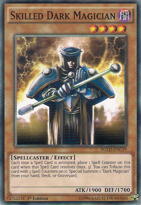 Skilled Dark Magician [YGLD-ENC19] Common | Clutch Gaming