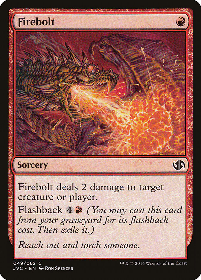 Firebolt [Duel Decks Anthology] | Clutch Gaming
