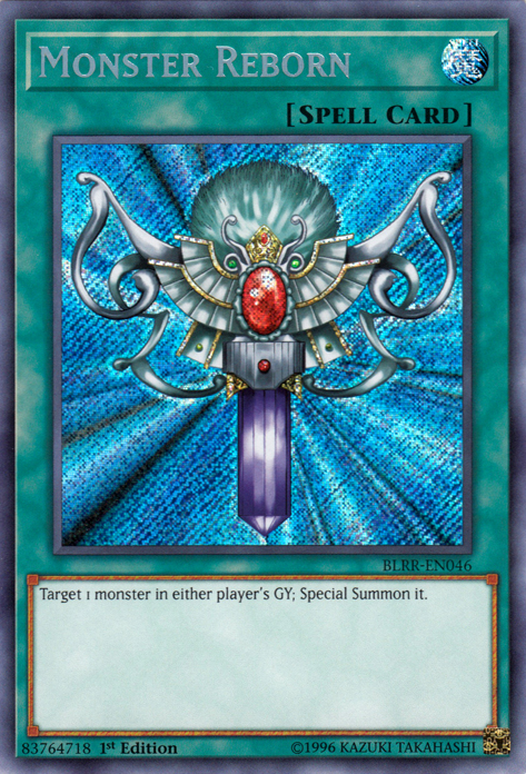 Monster Reborn [BLRR-EN046] Secret Rare | Clutch Gaming
