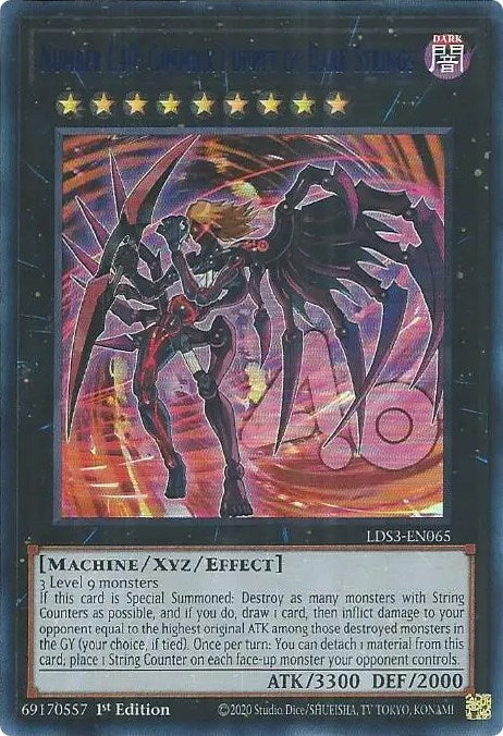 Number C40: Gimmick Puppet of Dark Strings (Blue) [LDS3-EN065] Ultra Rare | Clutch Gaming