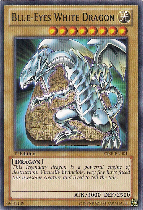 Blue-Eyes White Dragon [YSKR-EN001] Common | Clutch Gaming