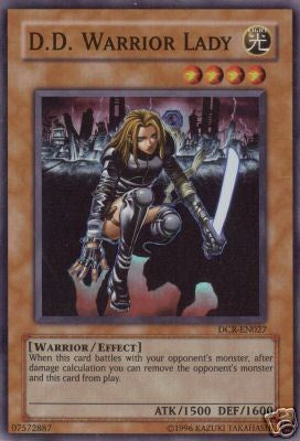 D.D. Warrior Lady [DCR-EN027] Super Rare | Clutch Gaming