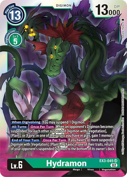 Hydramon [EX3-045] [Revision Pack Cards] | Clutch Gaming