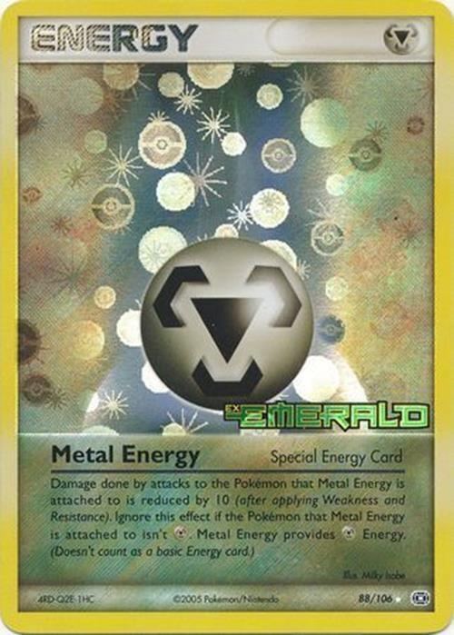 Metal Energy (88/106) (Stamped) [EX: Emerald] | Clutch Gaming