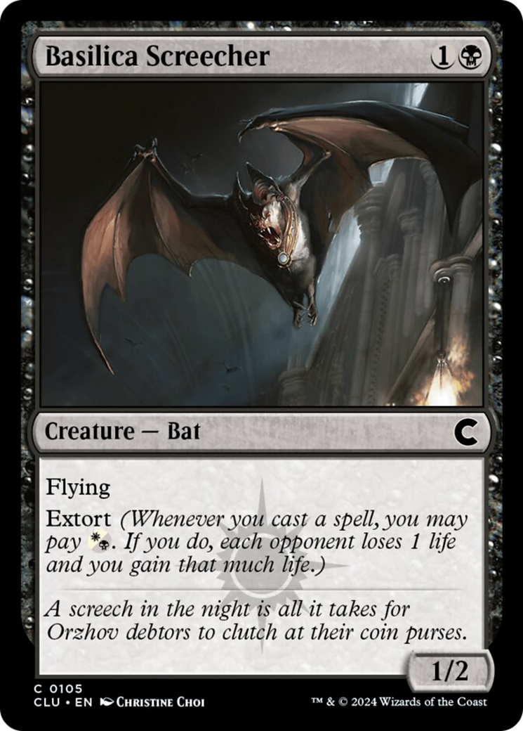 Basilica Screecher [Ravnica: Clue Edition] | Clutch Gaming