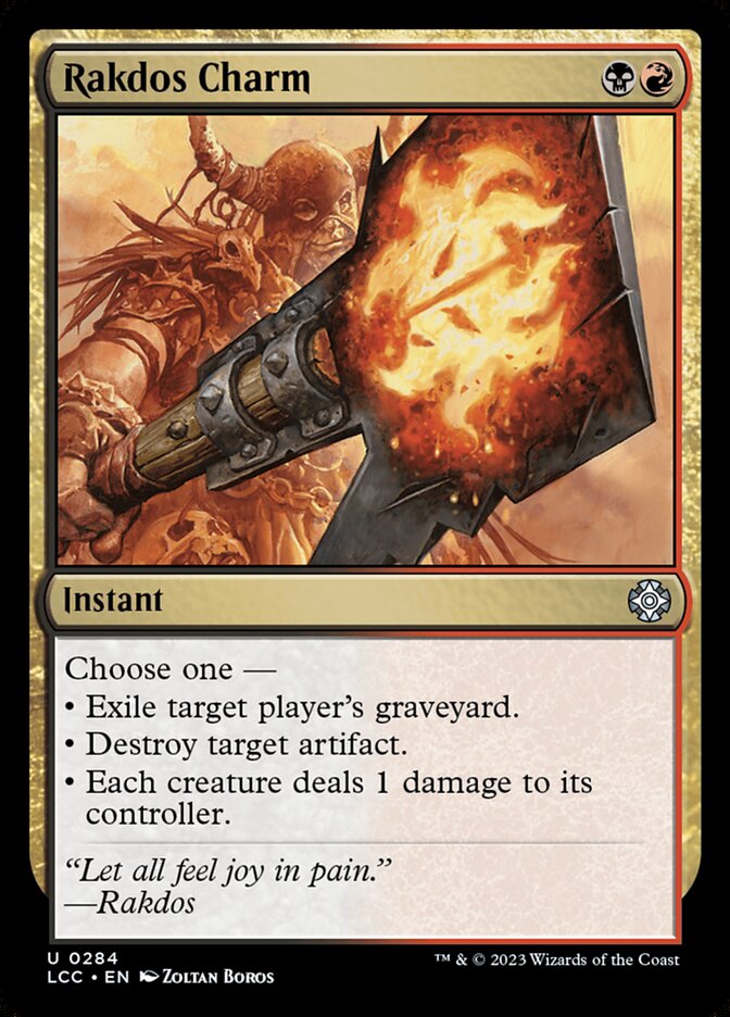 Rakdos Charm [The Lost Caverns of Ixalan Commander] | Clutch Gaming