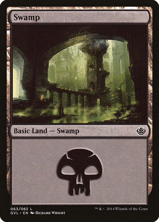 Swamp (63) (Garruk vs. Liliana) [Duel Decks Anthology] | Clutch Gaming