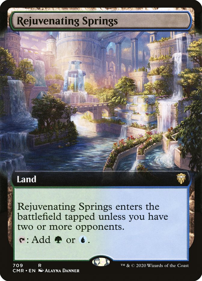 Rejuvenating Springs (Extended Art) [Commander Legends] | Clutch Gaming