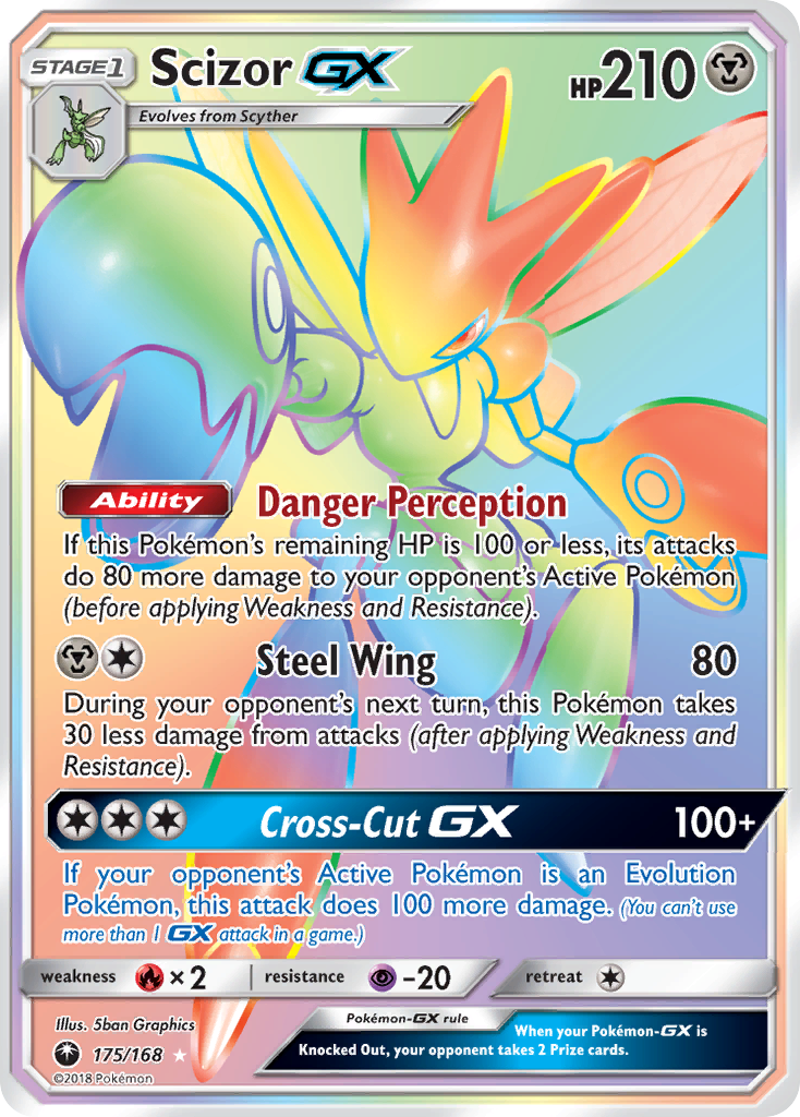 Scizor GX (175/168) [Sun & Moon: Celestial Storm] | Clutch Gaming