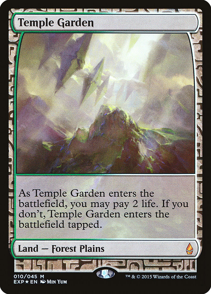 Temple Garden [Zendikar Expeditions] | Clutch Gaming