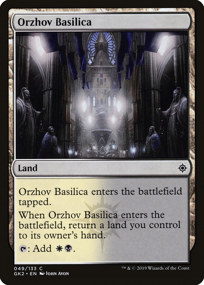 Orzhov Basilica [Ravnica Allegiance Guild Kit] | Clutch Gaming