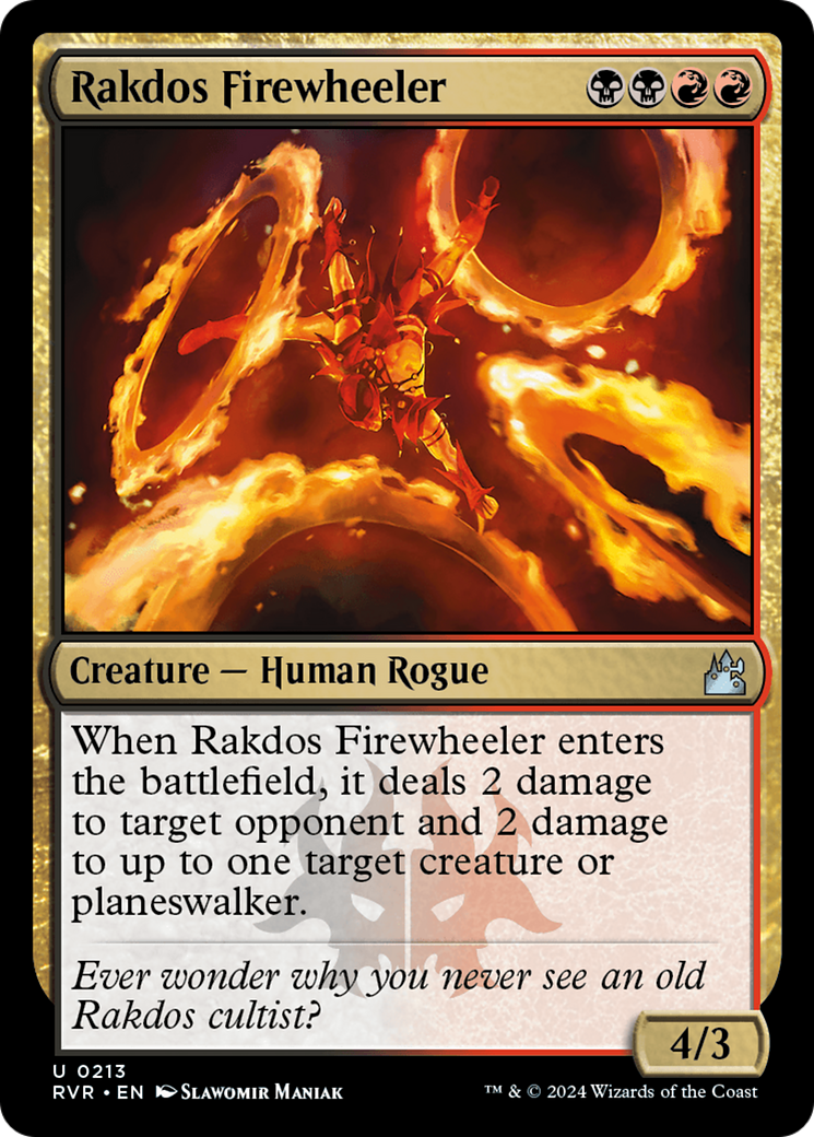 Rakdos Firewheeler [Ravnica Remastered] | Clutch Gaming