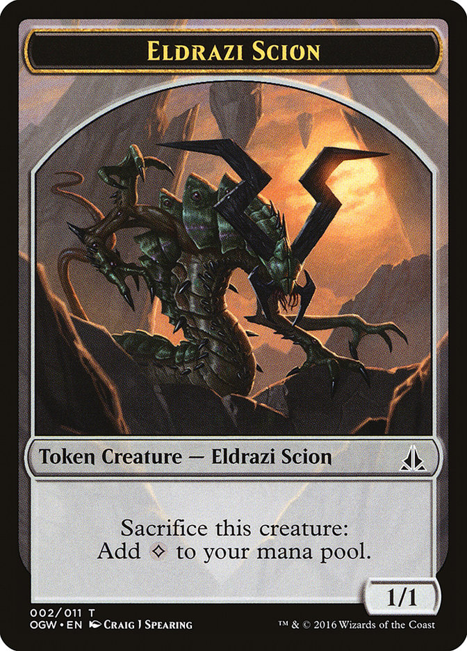 Eldrazi Scion Token (002/011) [Oath of the Gatewatch Tokens] | Clutch Gaming