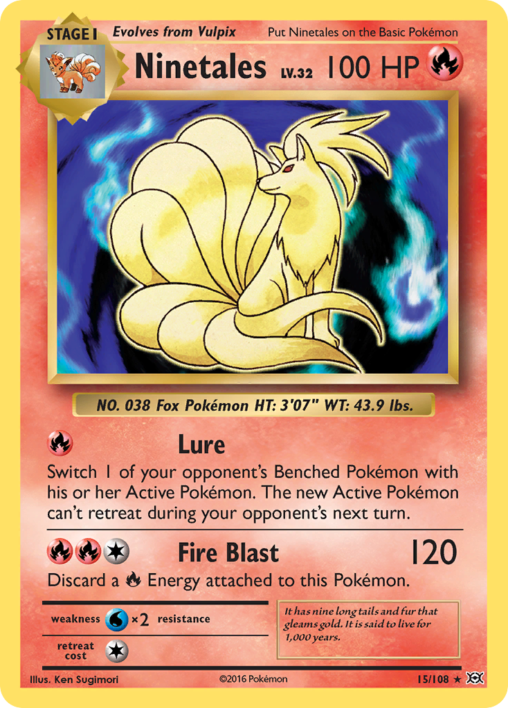 Ninetales (15/108) [XY: Evolutions] | Clutch Gaming