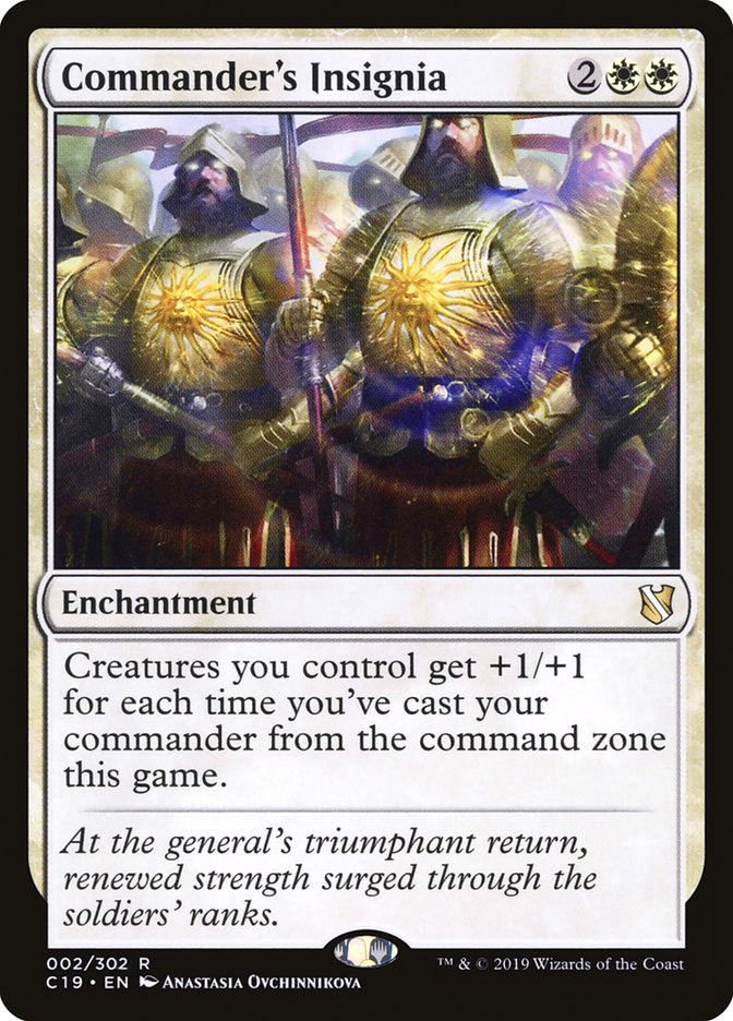 Commander's Insignia [Commander 2019] | Clutch Gaming