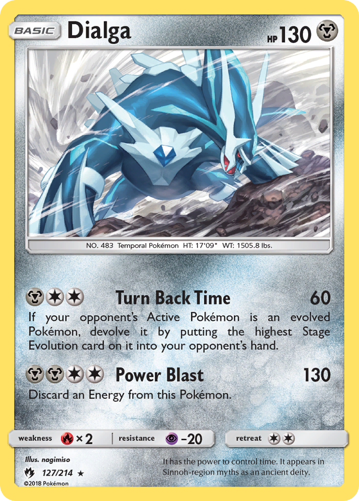 Dialga (127/214) [Sun & Moon: Lost Thunder] | Clutch Gaming