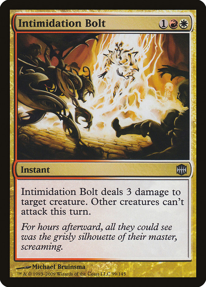 Intimidation Bolt [Alara Reborn] | Clutch Gaming