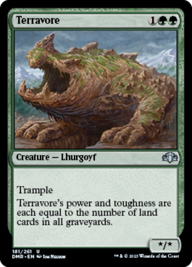 Terravore [Dominaria Remastered] | Clutch Gaming