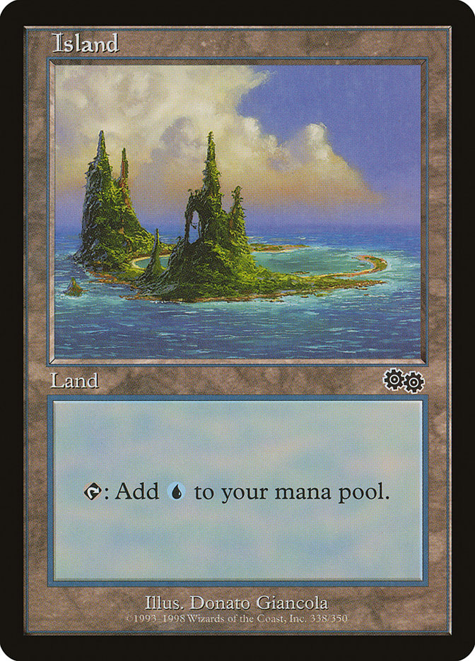 Island (338) [Urza's Saga] | Clutch Gaming