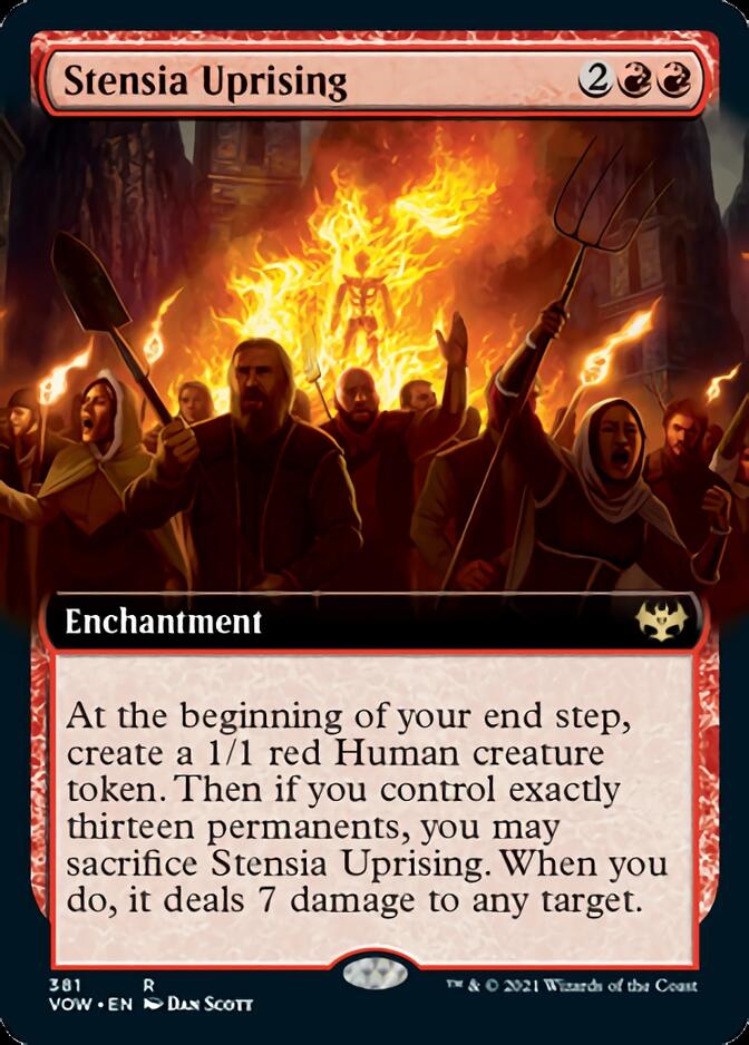 Stensia Uprising (Extended Art) [Innistrad: Crimson Vow] | Clutch Gaming