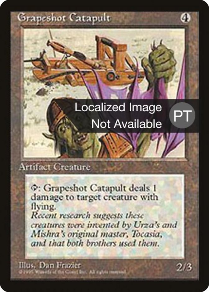 Grapeshot Catapult [Fourth Edition (Foreign Black Border)] | Clutch Gaming