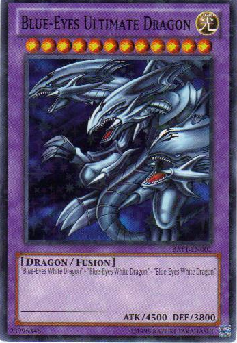 Blue-Eyes Ultimate Dragon [BATT-EN001] Starfoil Rare | Clutch Gaming