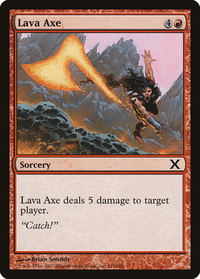 Lava Axe [Tenth Edition] | Clutch Gaming