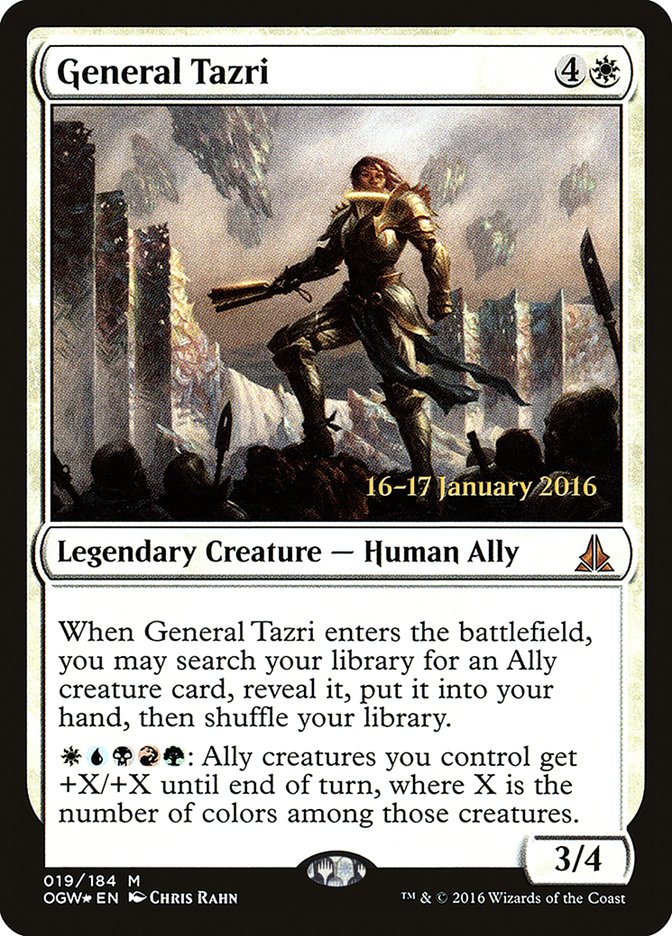 General Tazri [Oath of the Gatewatch Prerelease Promos] | Clutch Gaming