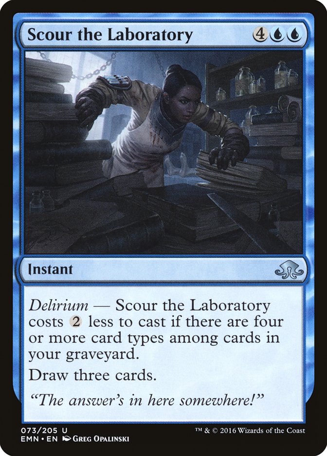 Scour the Laboratory [Eldritch Moon] | Clutch Gaming