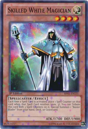 Skilled White Magician [BP01-EN131] Starfoil Rare | Clutch Gaming