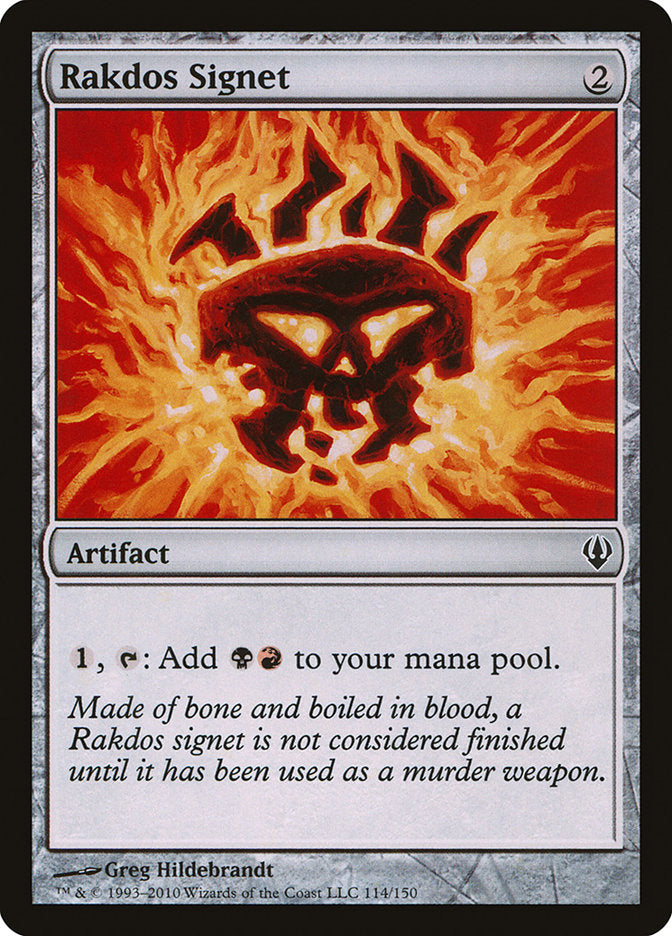 Rakdos Signet [Archenemy] | Clutch Gaming