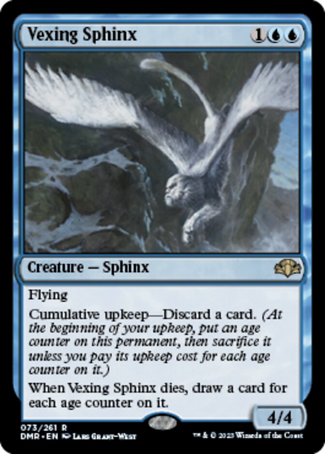 Vexing Sphinx [Dominaria Remastered] | Clutch Gaming