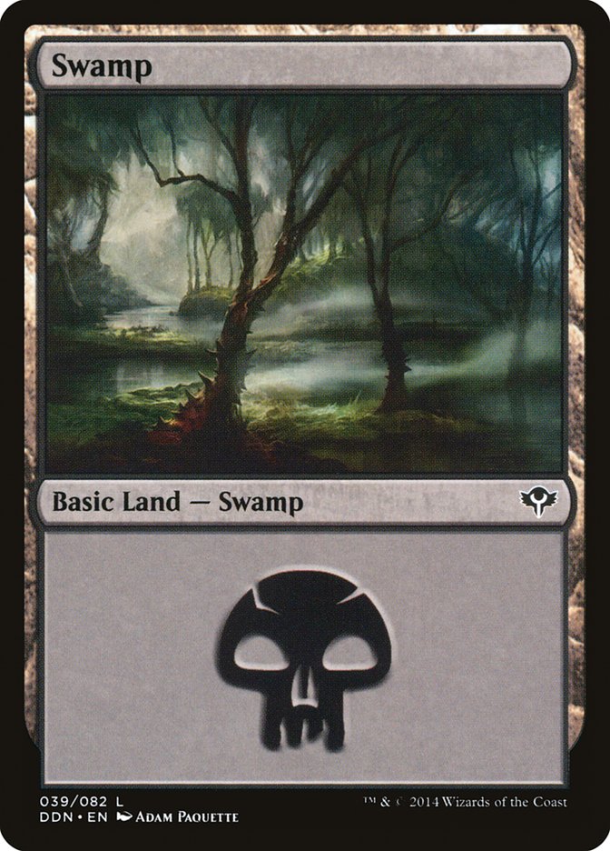 Swamp (39) [Duel Decks: Speed vs. Cunning] | Clutch Gaming