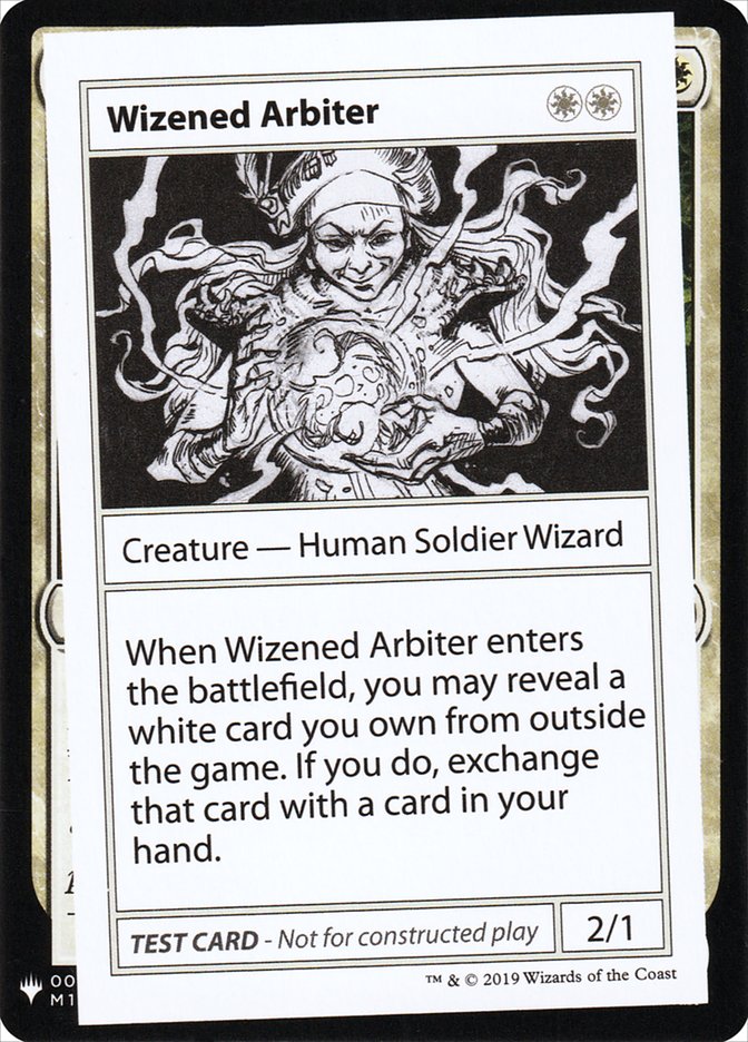 Wizened Arbiter [Mystery Booster Playtest Cards] | Clutch Gaming